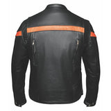 Blaze - Men's Premium Leather Motorcycle Jacket