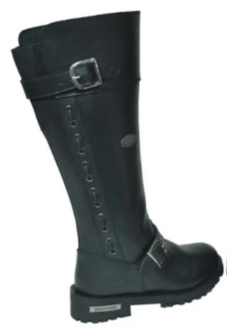 Trailbelle - Ladies Motorcycle Biker Leather Boots