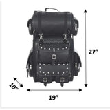 Black Nylon Touring Shelf - PVC Travel Bag