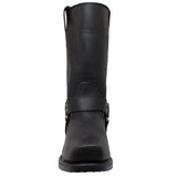 Blacktread Men’s  leather motorcycle boots