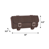 Brown- Leather Tool Bag