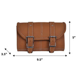 Brown Leather Tool Bag