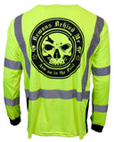 Premium, Class 3 Branded Hi-Vis Long Sleeve T-Shirt