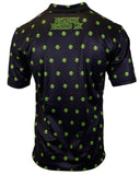 Clover Skull Patterned Performance Polo