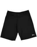 CLOSEOUT Black Stretch Hybrid Shorts