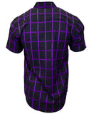 "Raven" Light-Weight 4-Way Stretch Button Up