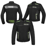 Rider Defender Cordura Jacket (Leather Sleeve )
