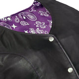 Miss Miles - Purple Paisley