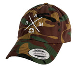Camo Embroidered Adjustable Cap