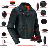 Women's Updated Stylish M/C Jacket