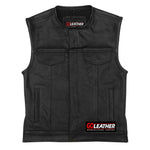 Vortex - Perforated Leather Vest