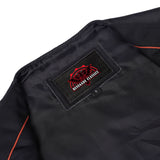 Clubster Men's Black Milled Cowhide Side Lace Motorcycle Leather Vest