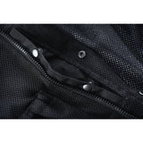 Cold Burn Men's Black Mesh Textile Vest