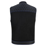 Cold Burn Men's Black Mesh Textile Vest