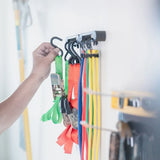 Hook Rail® – Cargo Strap & Bungee Cord Organizer