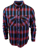 CLOSEOUT The "Miami" Flannel (Hidden Snap Collars)