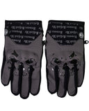NEW! Big Skull Padded Riding Gloves