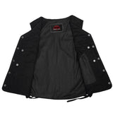 Women's Denim Longer Body ¾ Vest - Side Laces