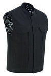 Men's Modern Utility Style Canvas Vest