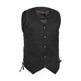 Men's Ten Pocket Denim Utility Vest - TALL