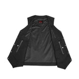 Men's Ten Pocket Denim Utility Vest - TALL