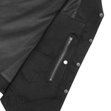 Men's Ten Pocket Denim Utility Vest - TALL