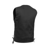 Men's Ten Pocket Denim Utility Vest - TALL