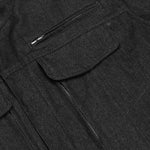 Mens Rough Rub-Off Denim Jacket