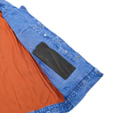 Men's Snap Front Blue Denim Motorcycle Vest