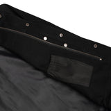 Men's Full Cut Denim Jacket – Leather Trim & Hidden Pockets