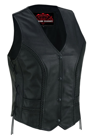 Women's Premium Braided Vest
