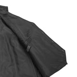 Men's Plain Side Economy Vest - Black