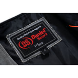 Men's Gray Single Back Panel Smart Access Pockets Vest