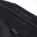 Clubster Men's Black Milled Cowhide Side Lace Motorcycle Leather Vest