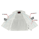 Clubster Men's Black Milled Cowhide Side Lace Motorcycle Leather Vest