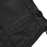 Men's Side Lace Economy Vest - Black