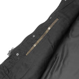 Men's Antique Brown Leather Motorcycle Vest