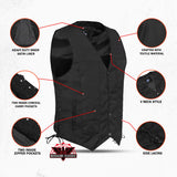 Men's Textile Ten Pocket Utility Vest