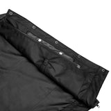 Eclipse Black Motorcycle Vest - Hidden Smart Access Pockets & Durable Lining