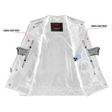 Eclipse Black Motorcycle Vest - Hidden Smart Access Pockets & Durable Lining