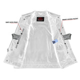 Eclipse Black Motorcycle Vest - Hidden Smart Access Pockets & Durable Lining