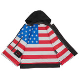 Men's Road Edge Leather Black Vest – Removable Hood