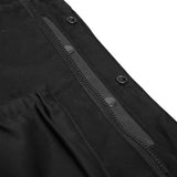 Black Horse Men's Leather Motorcycle Vest