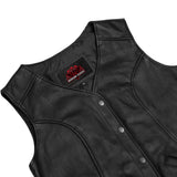 Women's Stylish Longer Body ¾ Vest - Plain Sides