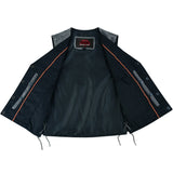 Women's Gray Single Back Panel Concealed Carry Vest