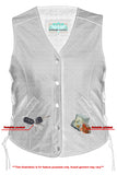 Women's Light Weight Open Neck Vest