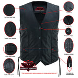 Women's Ultra-Thin  Braided Vest