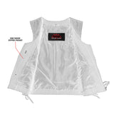 Women's Lightweight Vest with Rivets Detailing
