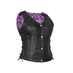 Miss Miles - Purple Paisley