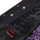 Miss Miles - Purple Paisley